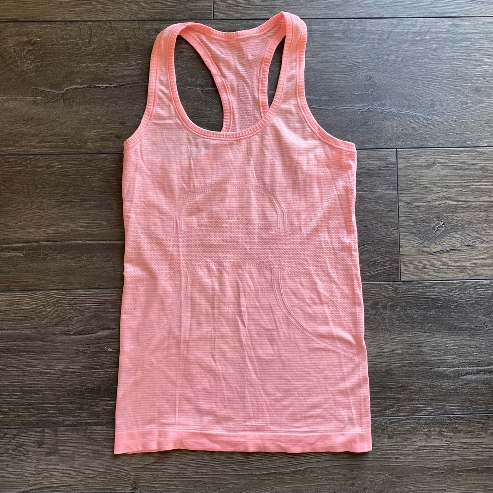 Lululemon Coral pink Racerback tank